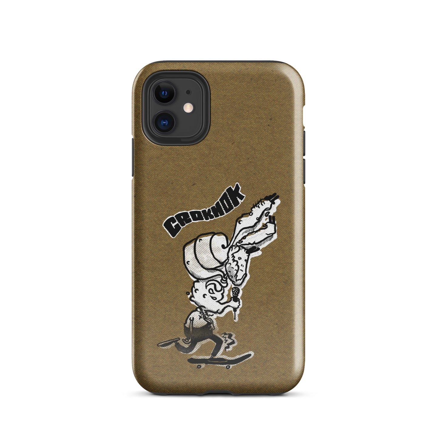 iPhone case - Skateboarding AS0012 Brown