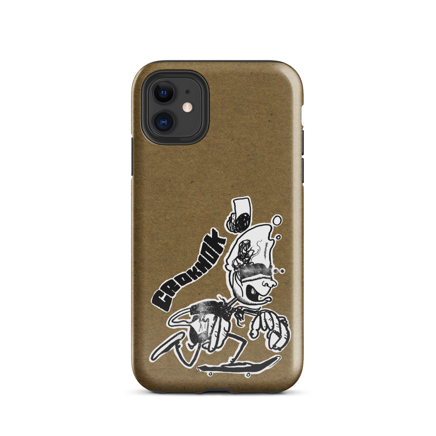 iPhone case - Skateboarding AS0016 Brown