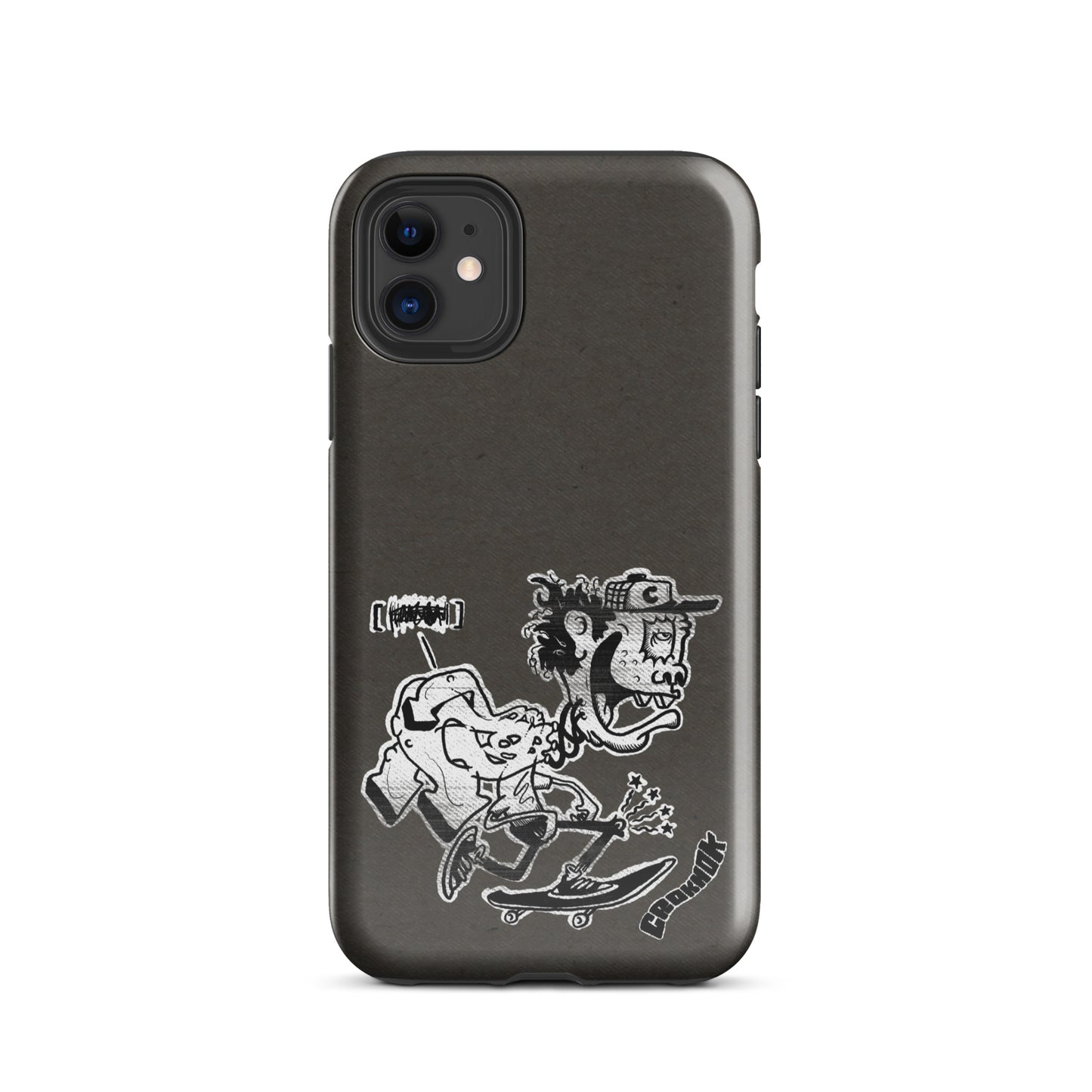 iPhone case - Skateboarding AS0017 Grey