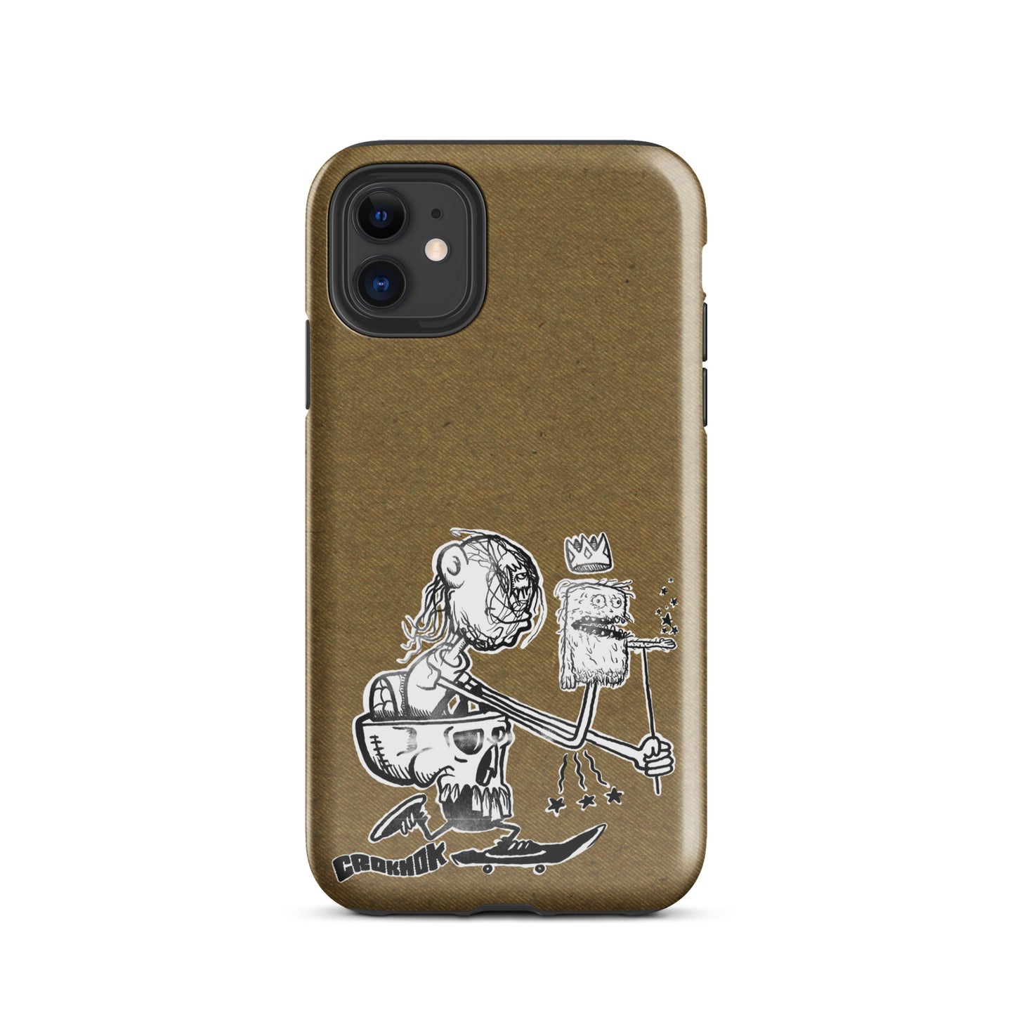 iPhone case - Skateboarding AS0019 Brown