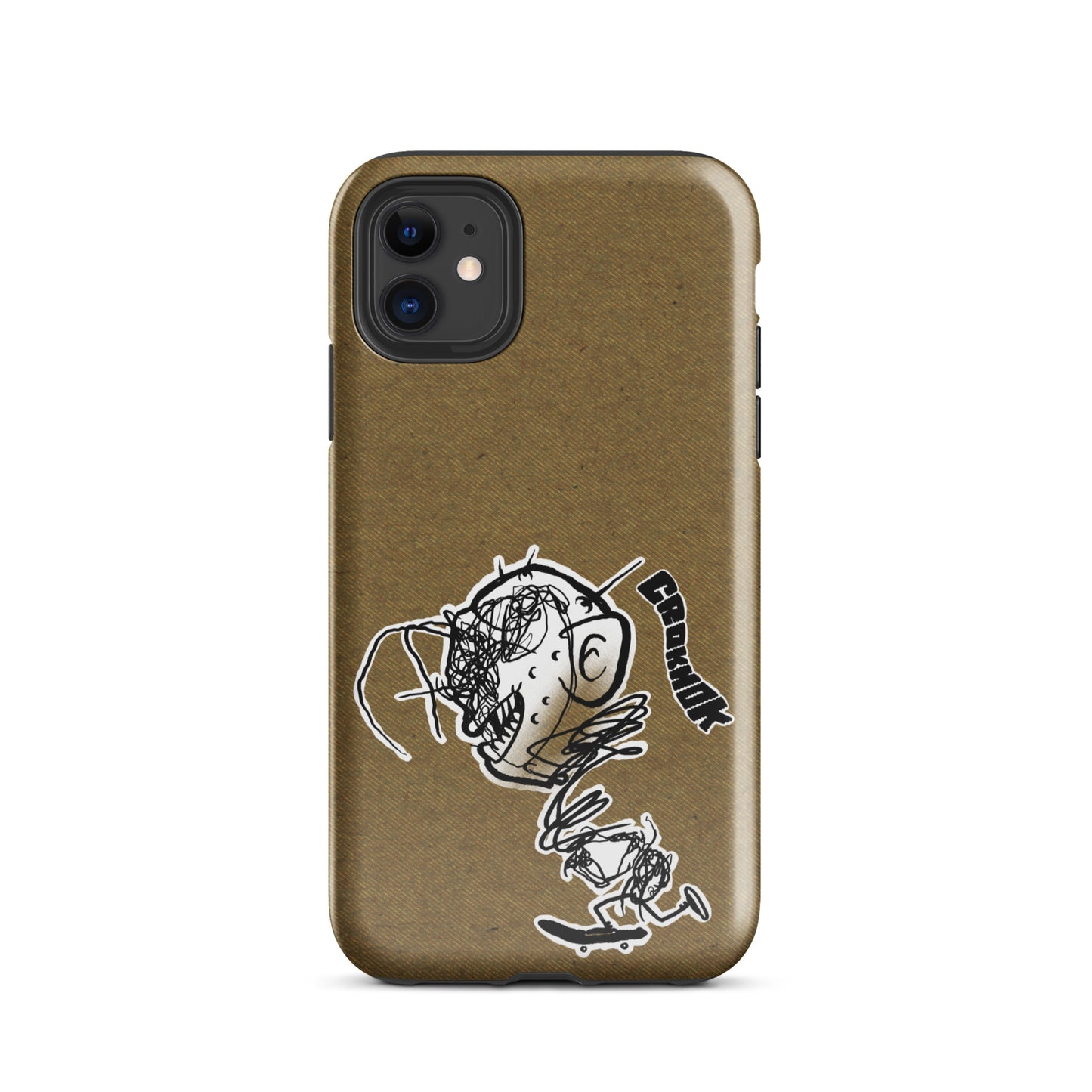 iPhone case - Skateboarding AS0021 Brown