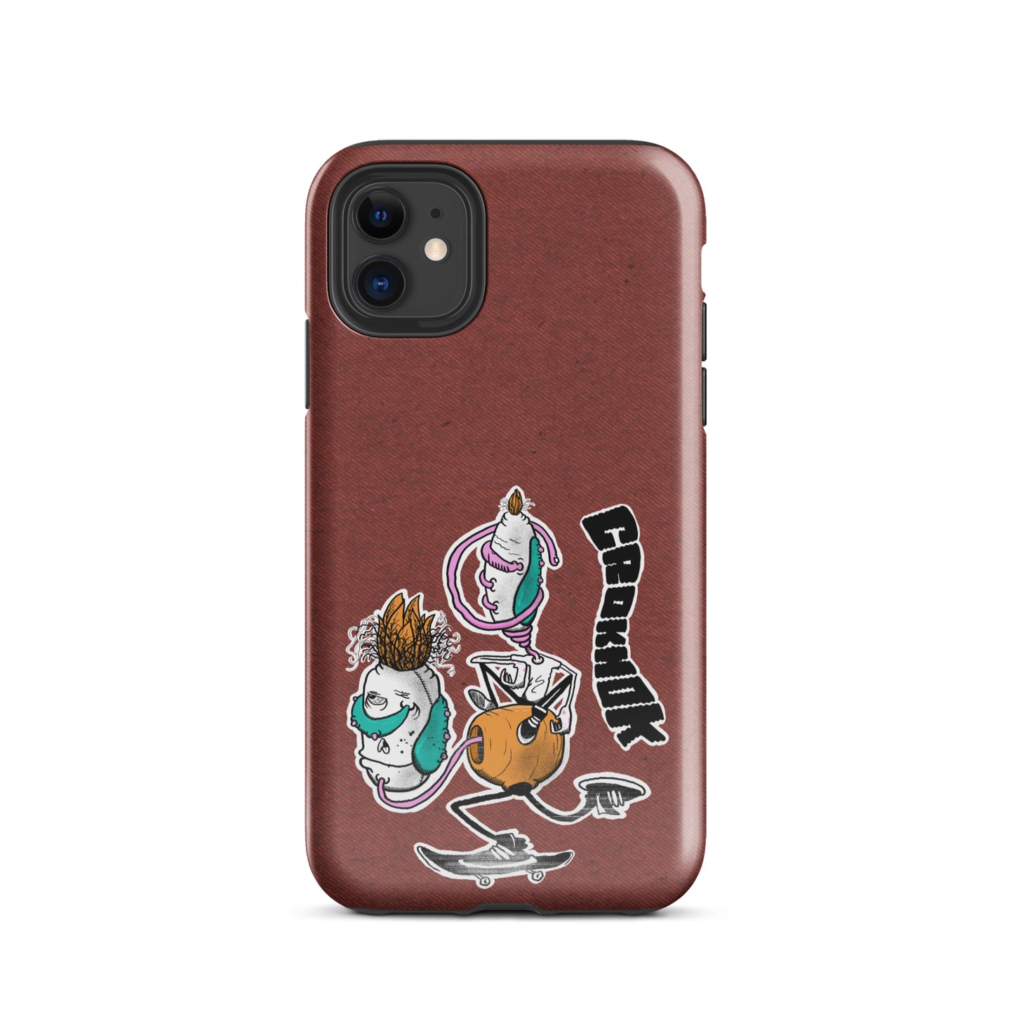 iPhone case - Skateboarding AS0025 Red
