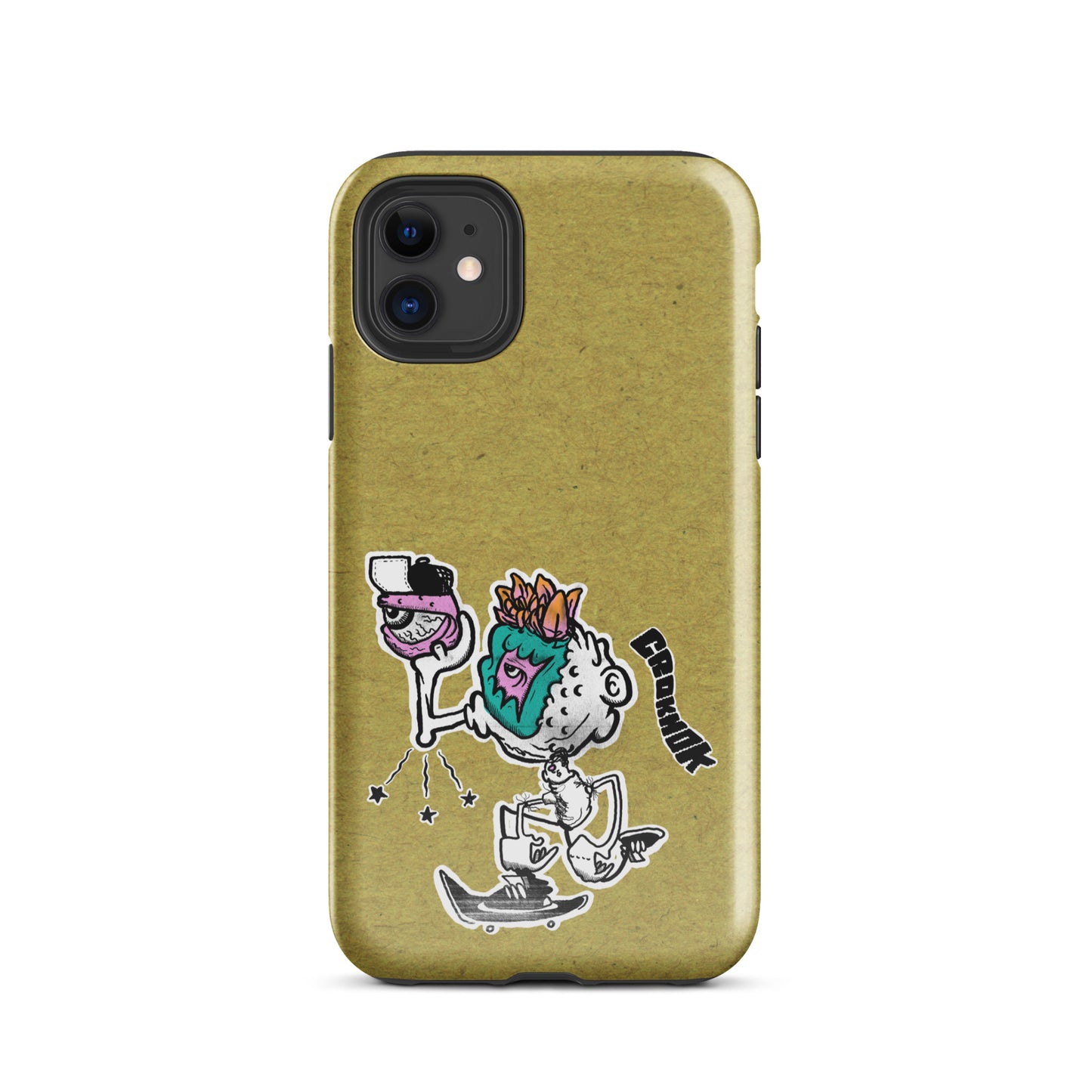 iPhone case - Skateboarding AS0025 Yellow