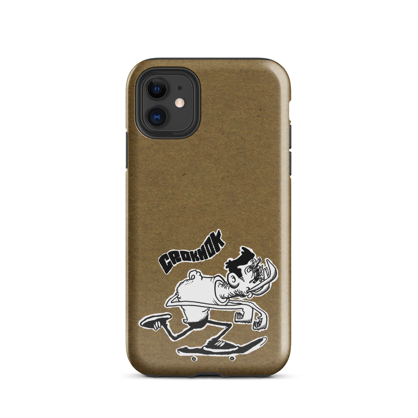 iPhone case - Skateboarding AS0026 Brown
