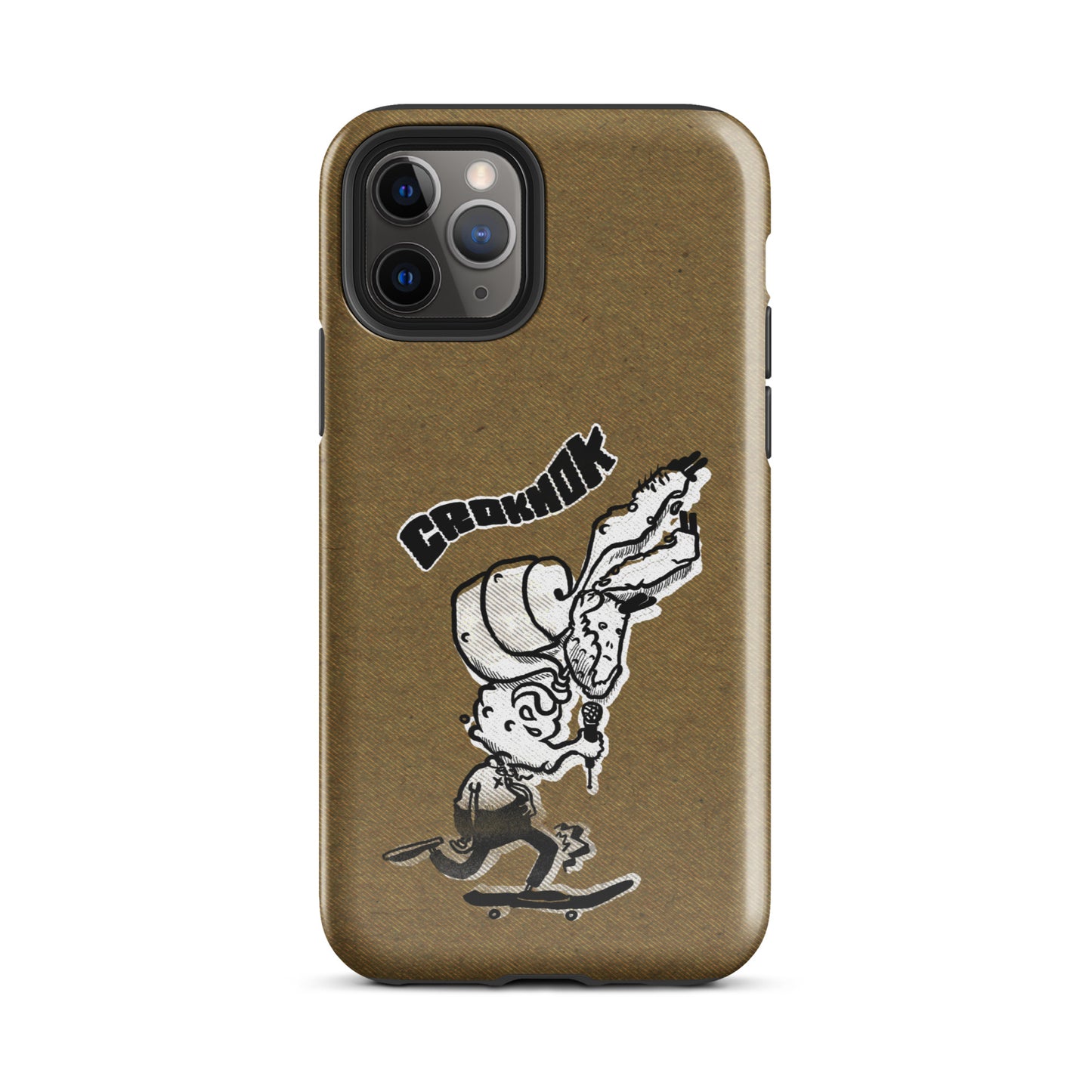 iPhone case - Skateboarding AS0012 Brown