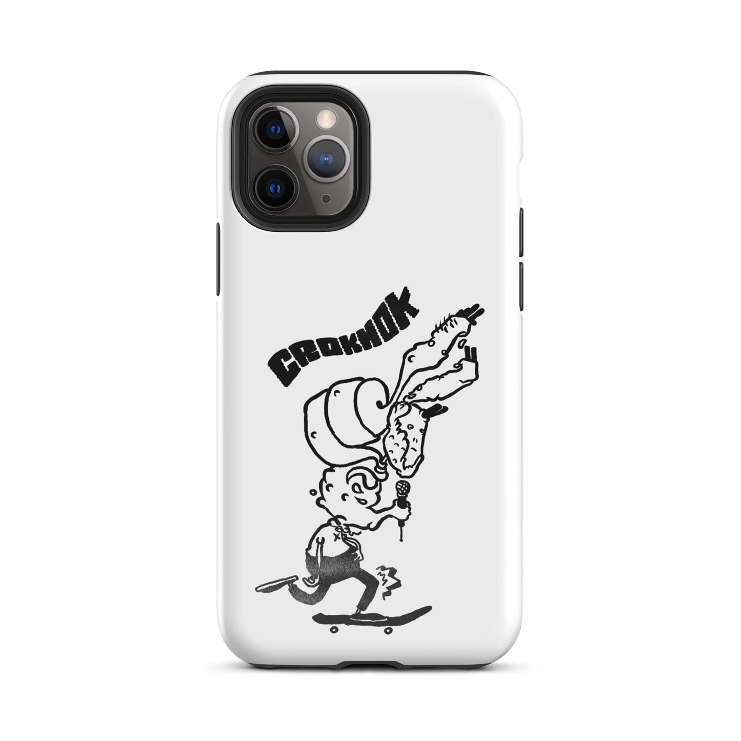 iPhone case - Skateboarding AS0012 White