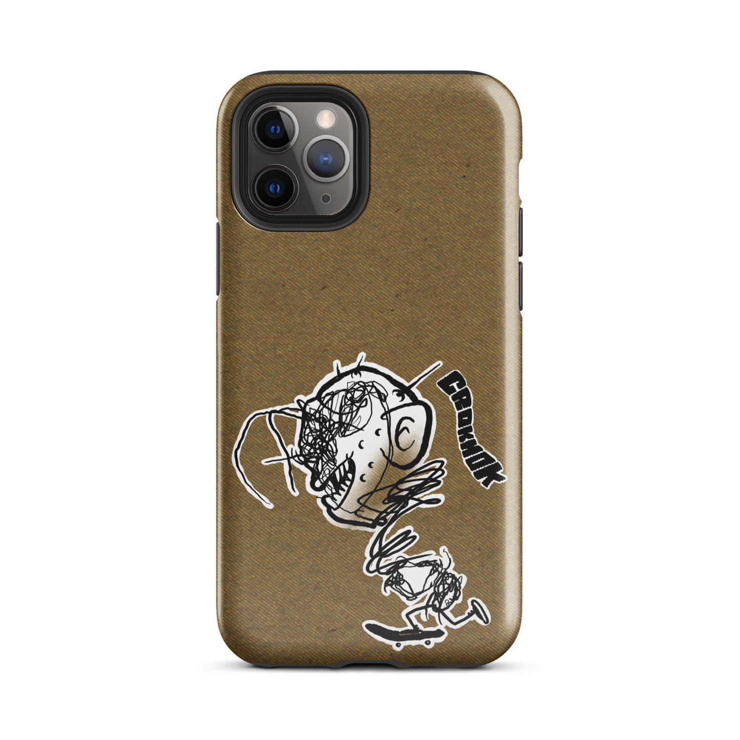 iPhone case - Skateboarding AS0021 Brown