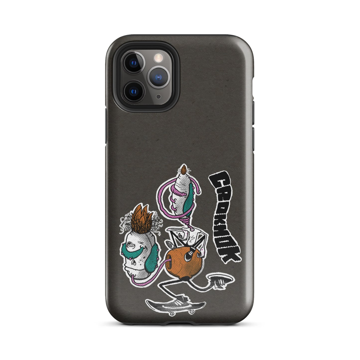 iPhone case - Skateboarding AS0025 Grey