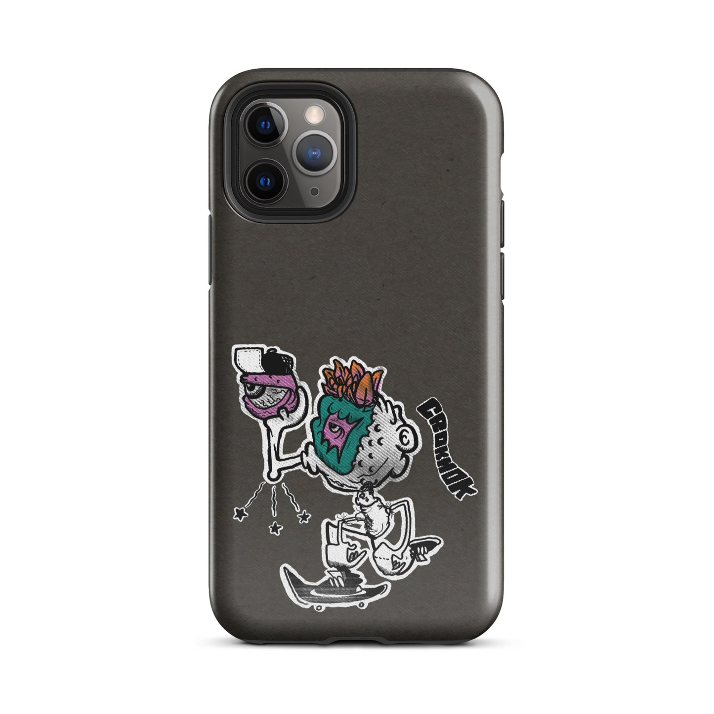 iPhone case - Skateboarding AS0025 grey