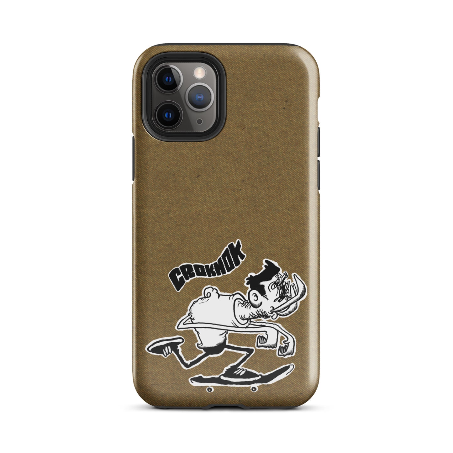 iPhone case - Skateboarding AS0026 Brown