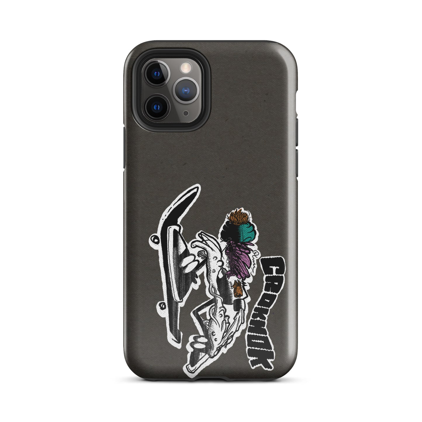iPhone case - Skateboarding AS0035 Grey