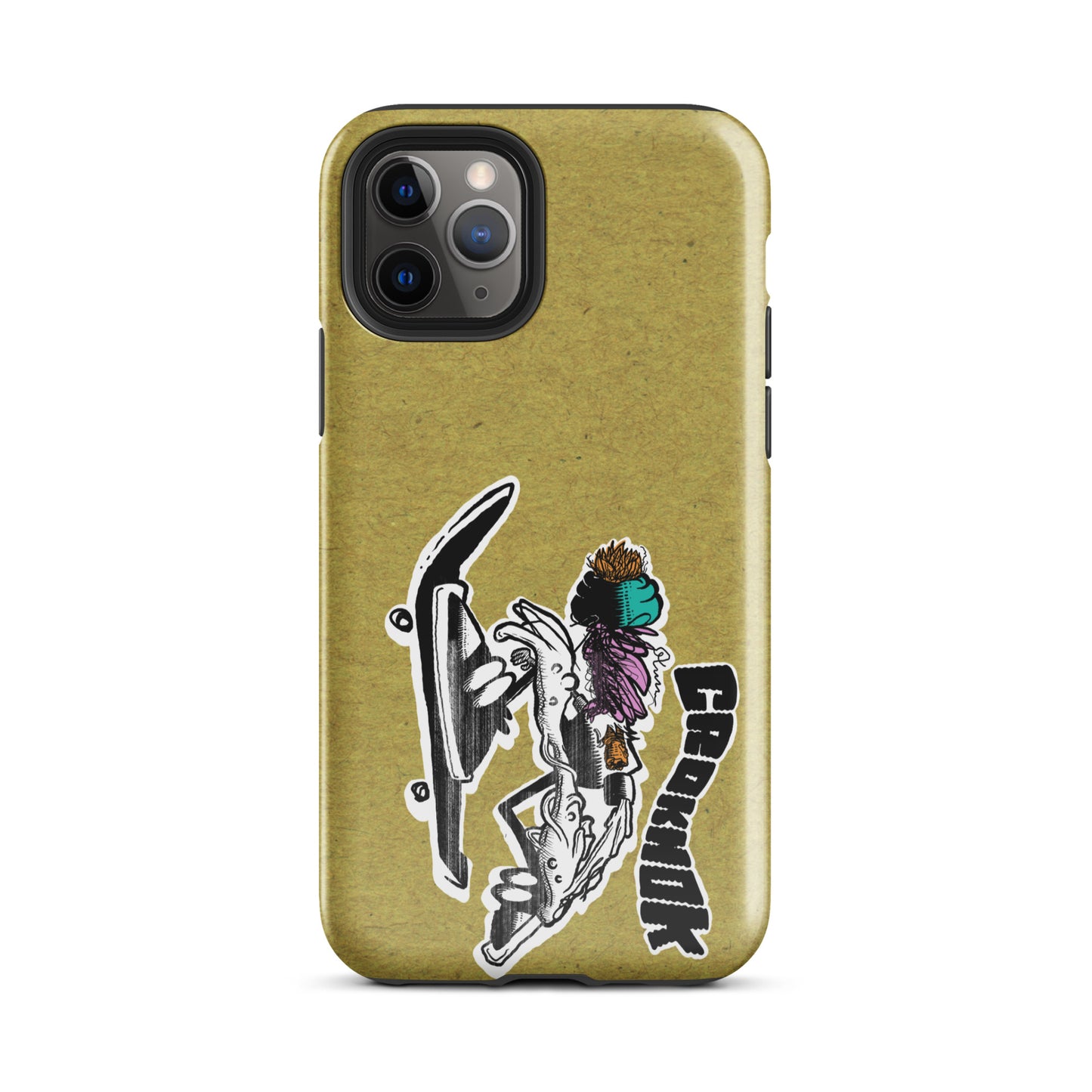 iPhone case - Skateboarding AS0035 Yellow