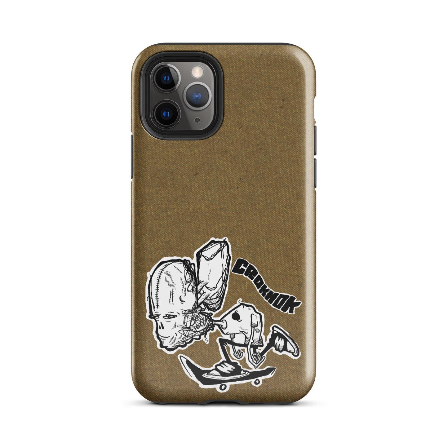 iPhone case - Skateboarding AS0037 Brown