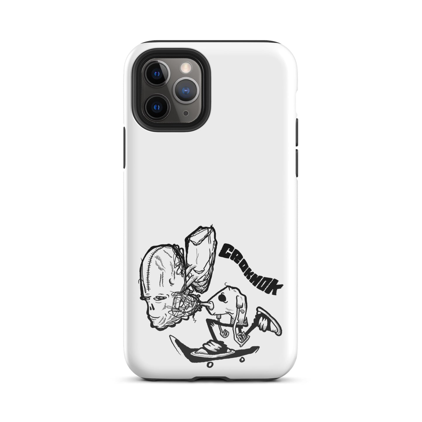 iPhone case - Skateboarding AS0037 White