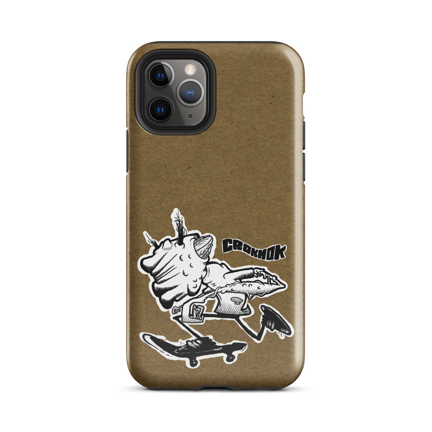 iPhone case - Skateboarding AS0036 Brown