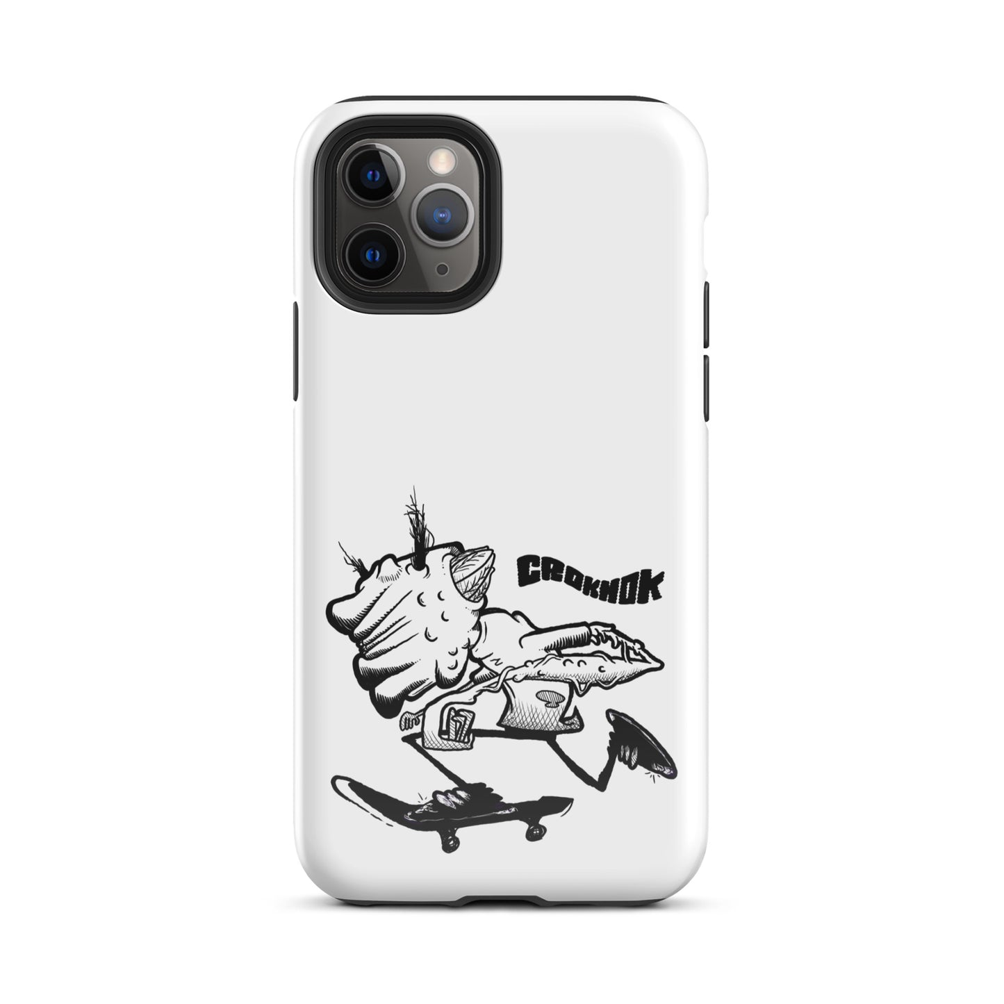 iPhone case - Skateboarding AS0036 White