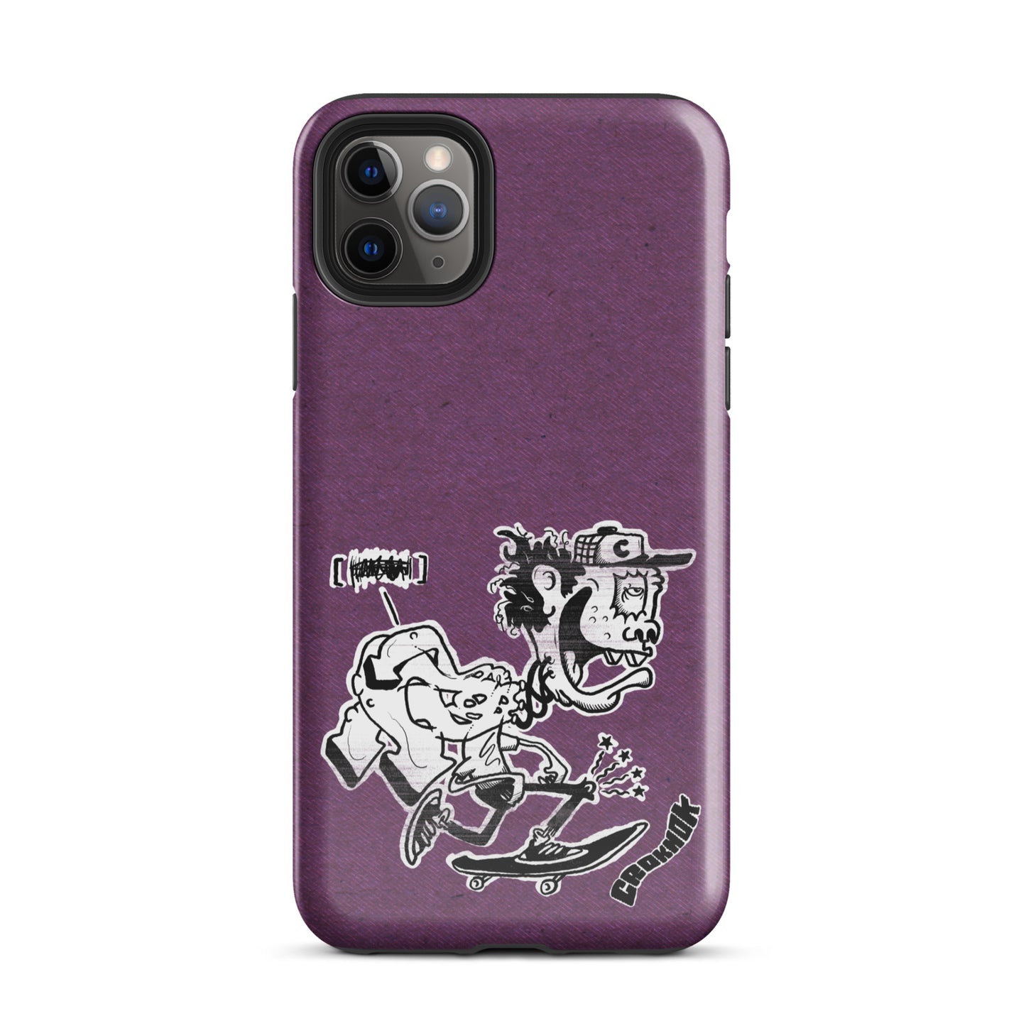 iPhone case - Skateboarding AS0017 Purple
