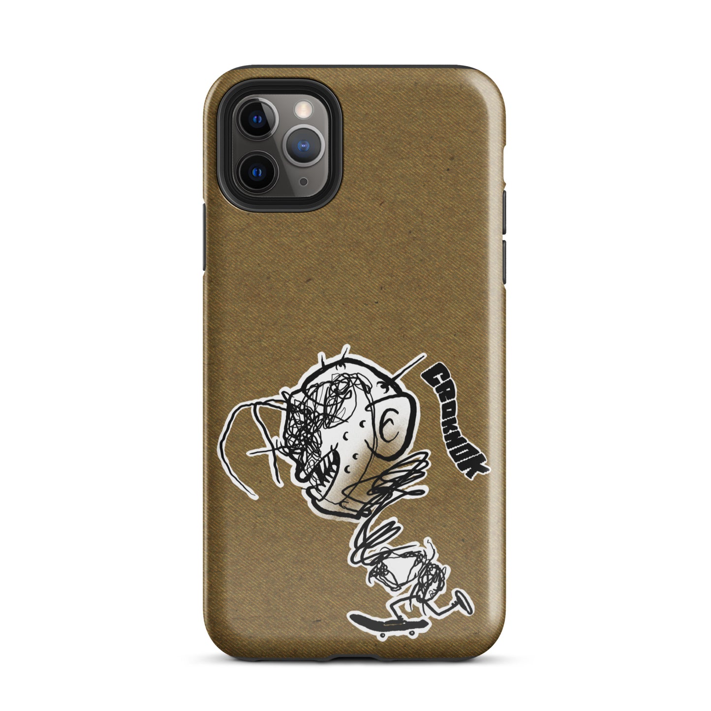 iPhone case - Skateboarding AS0021 Brown