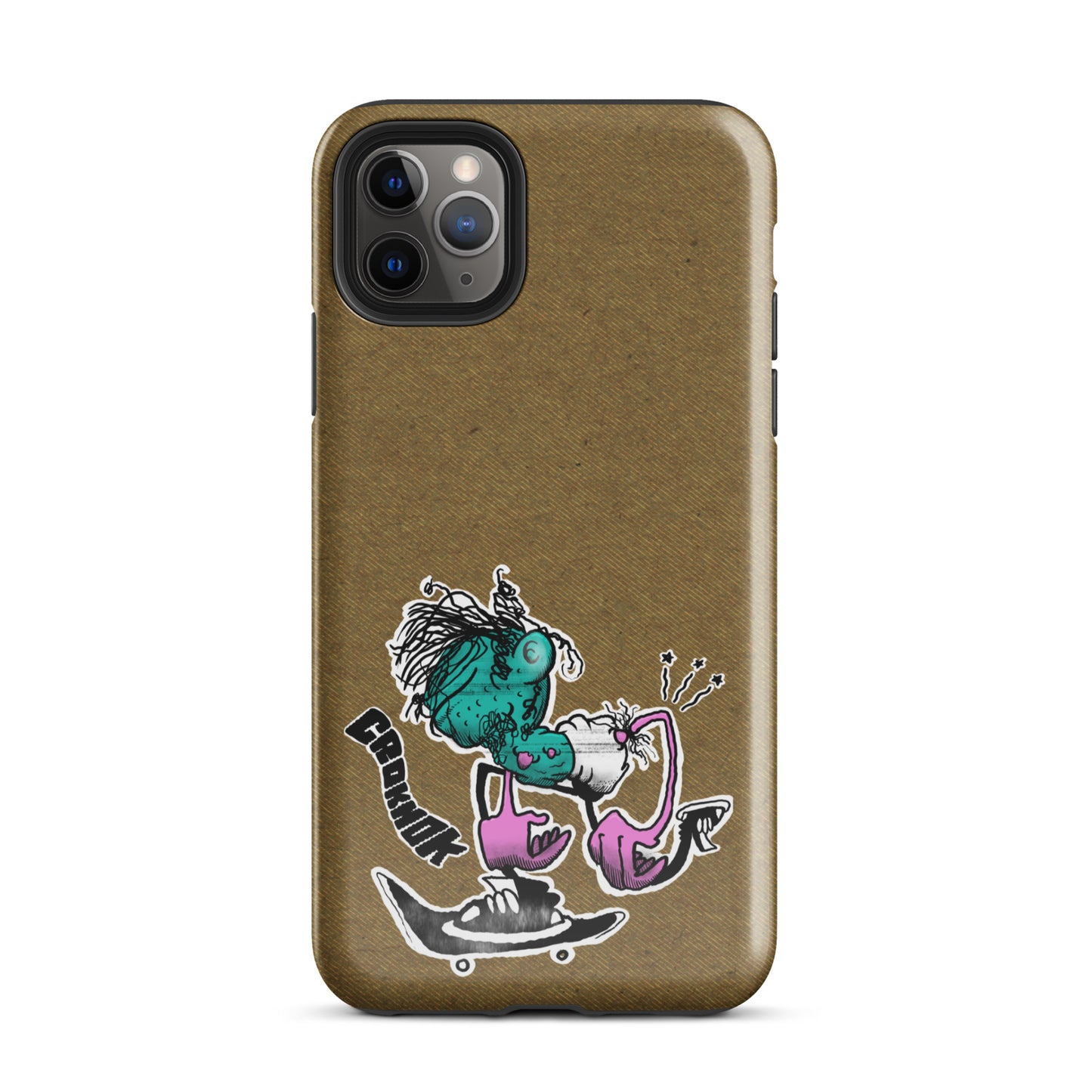 iPhone case - Skateboarding AS0028 Brown