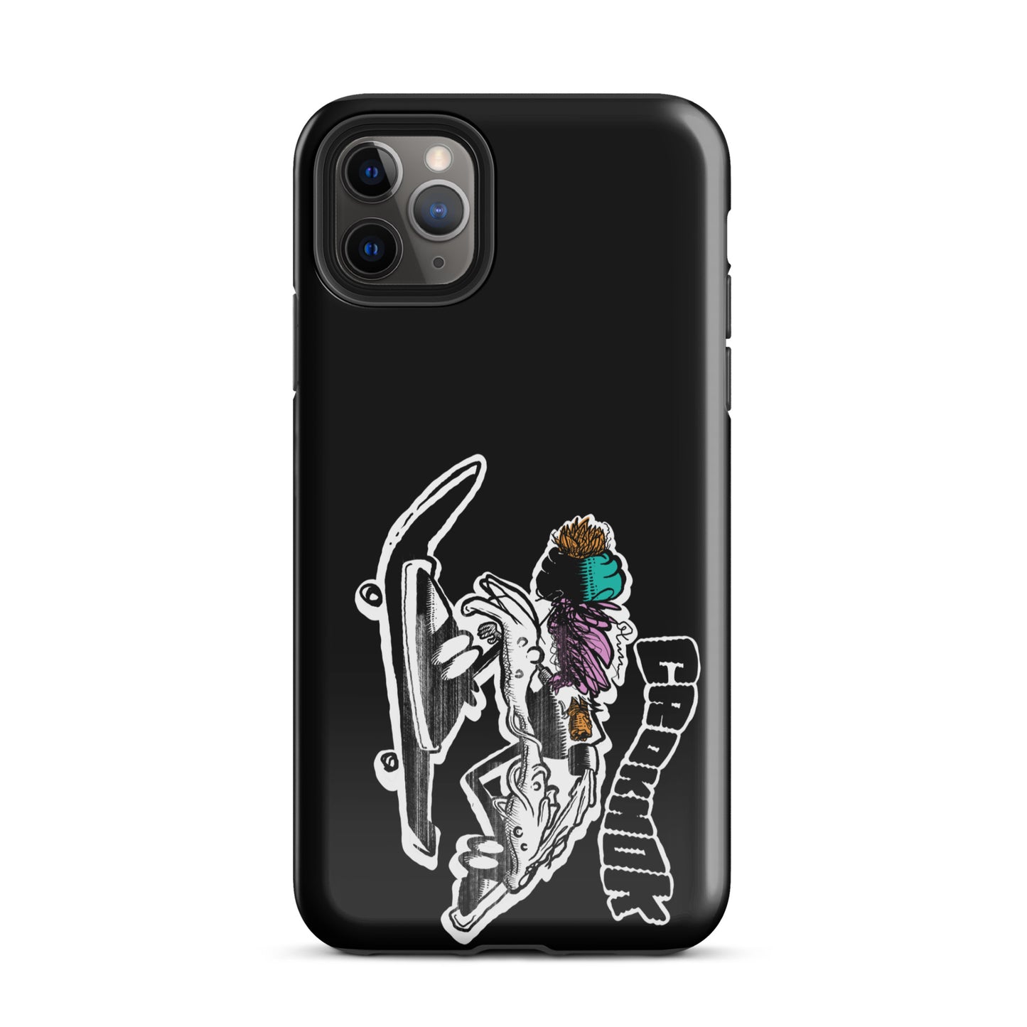 iPhone case - Skateboarding AS0035 Black