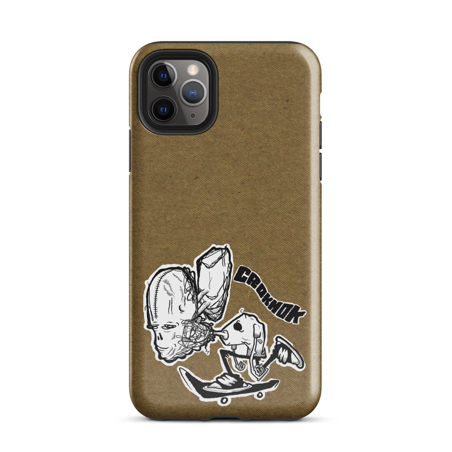 iPhone case - Skateboarding AS0037 Brown