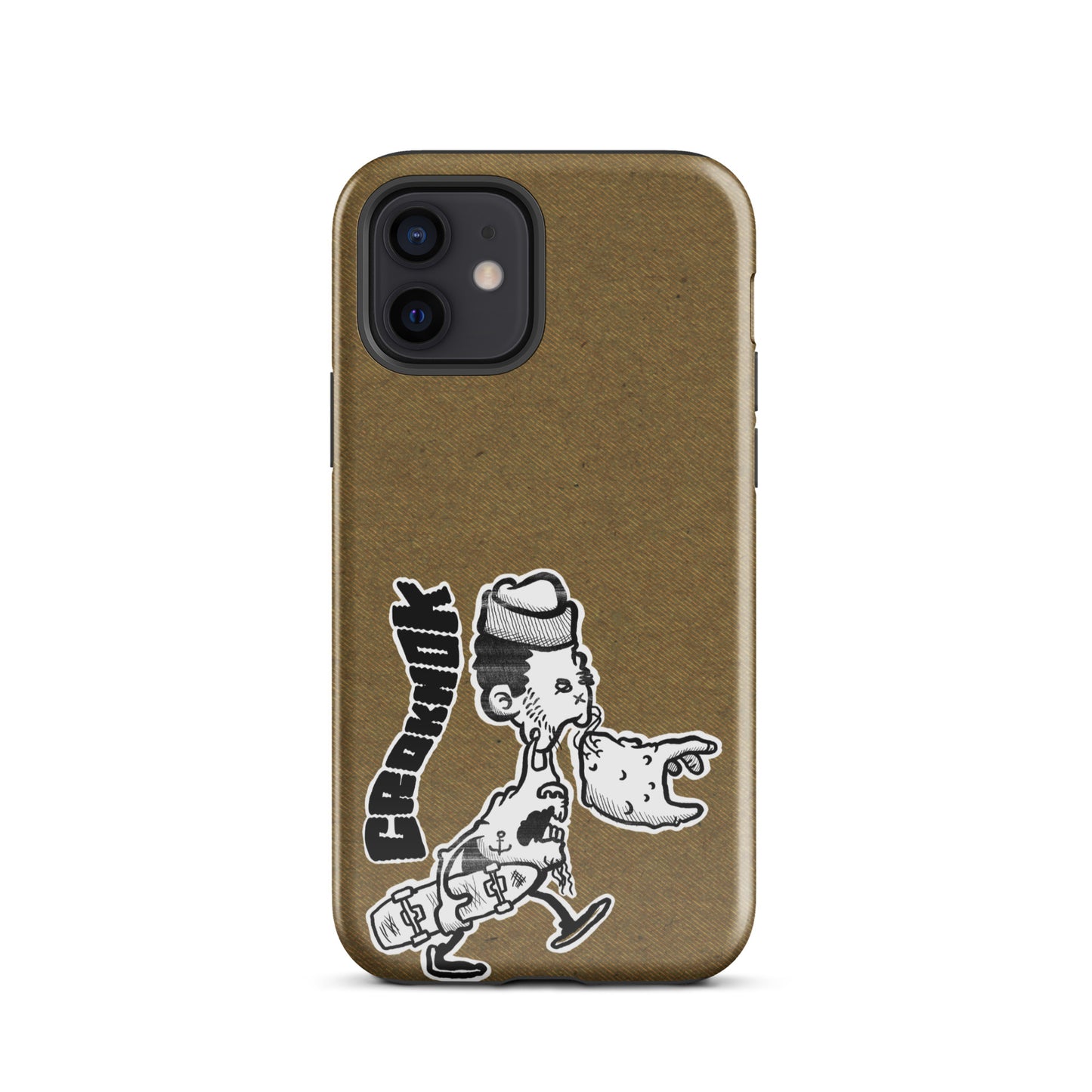 iPhone case - Skateboarding AS0010 Brown