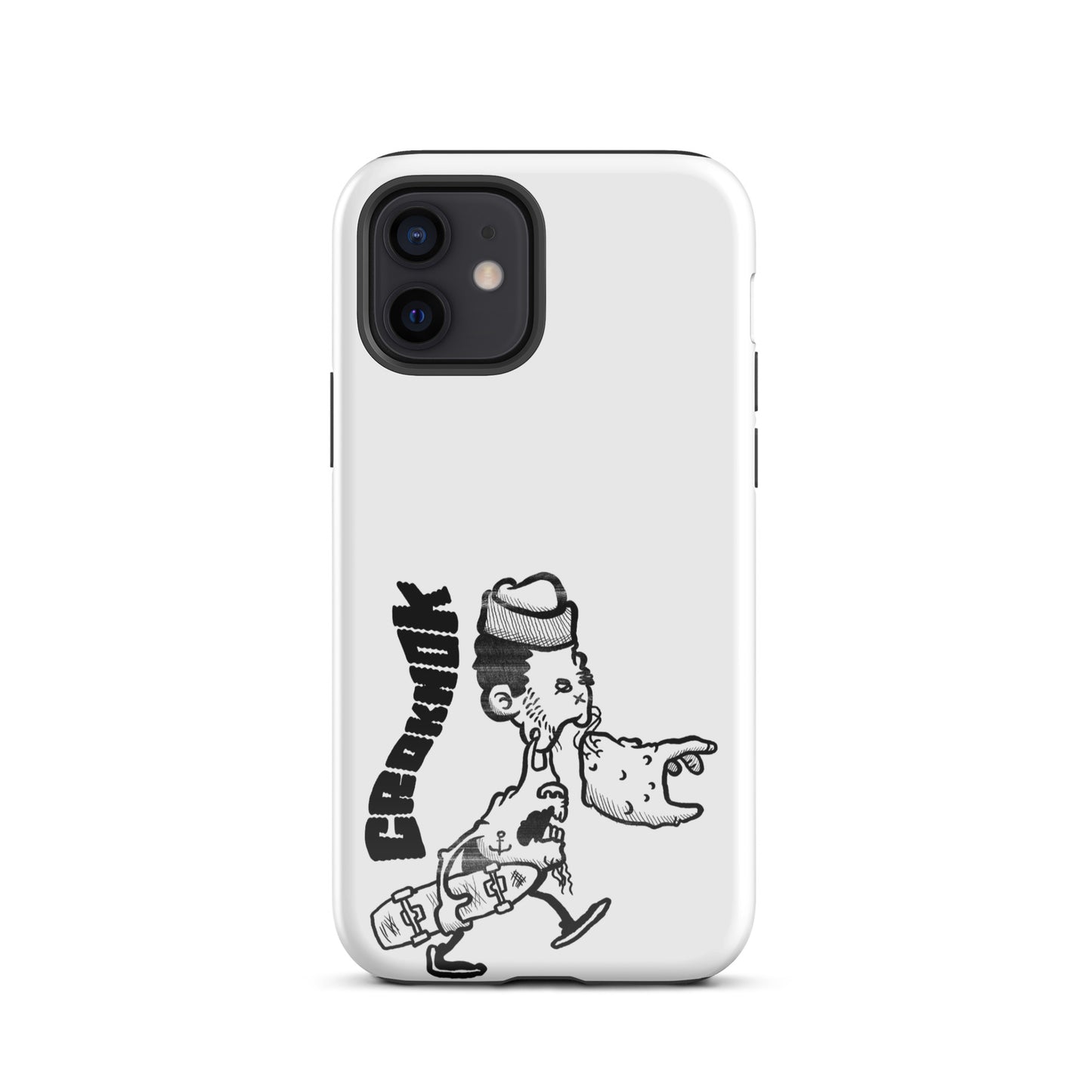 iPhone case - Skateboarding AS0010 White