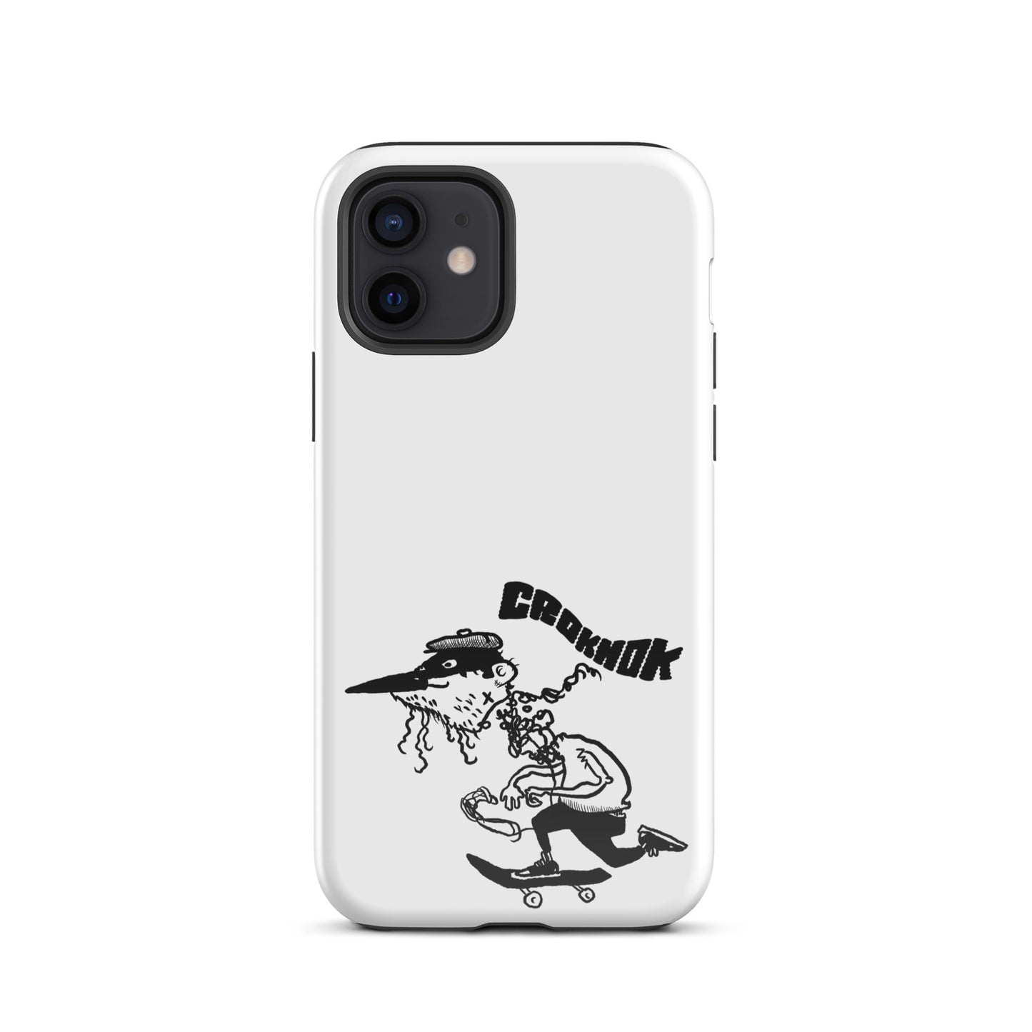 iPhone case - Skateboarding AS0013 White