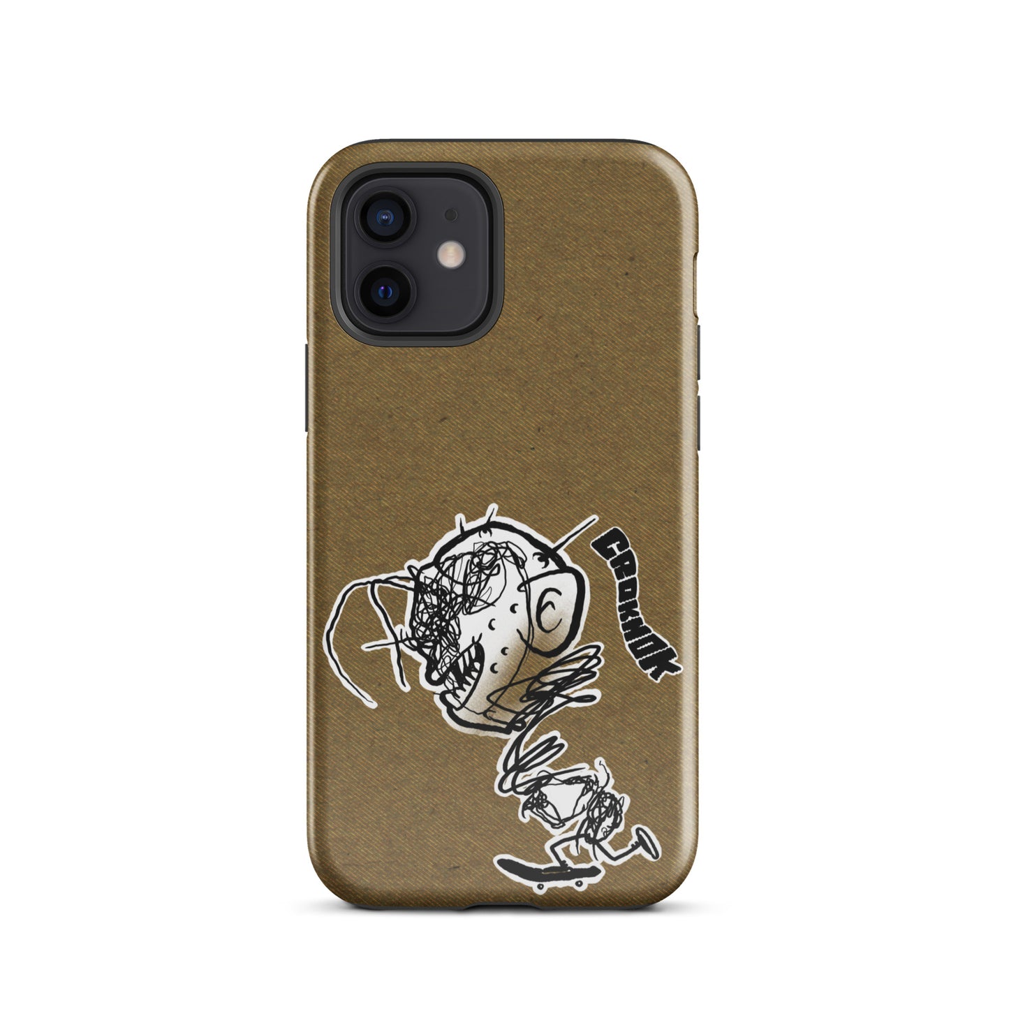iPhone case - Skateboarding AS0021 Brown