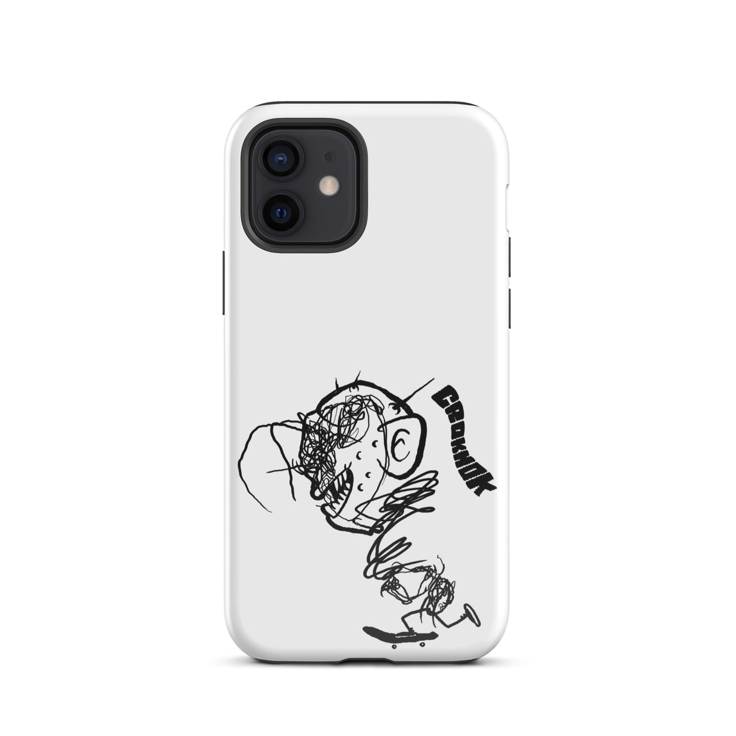 iPhone case - Skateboarding AS0021 White