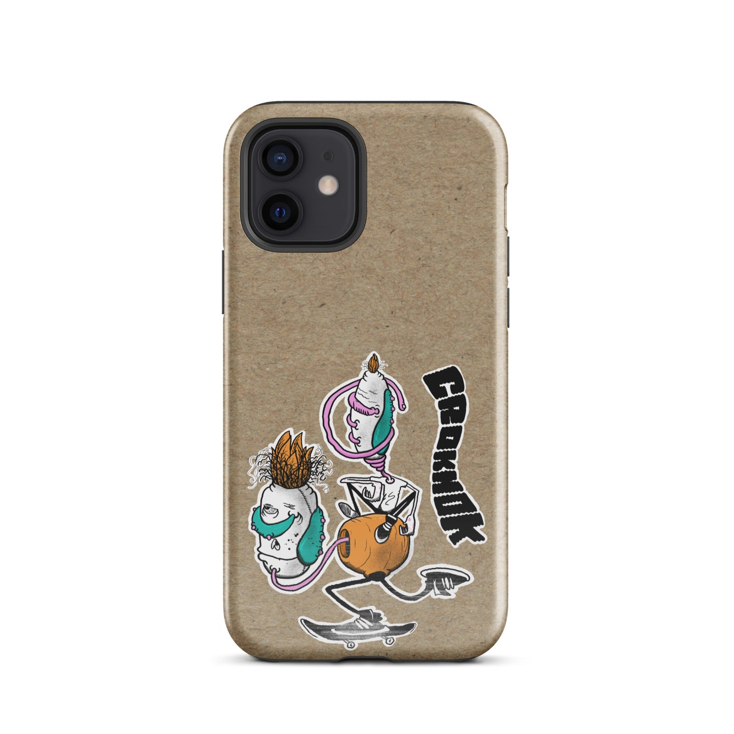iPhone case - Skateboarding AS0025 beigh