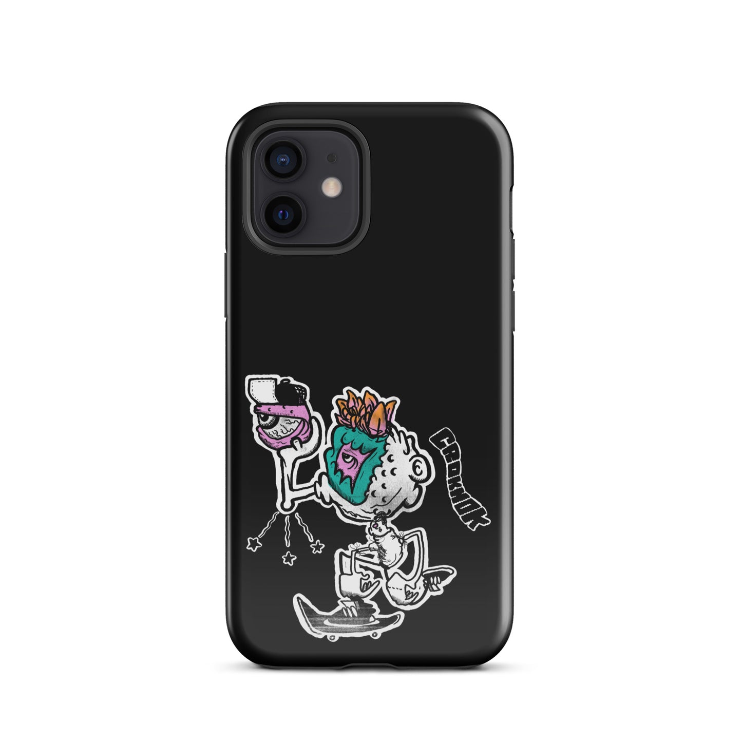 iPhone case - Skateboarding AS0025 Black