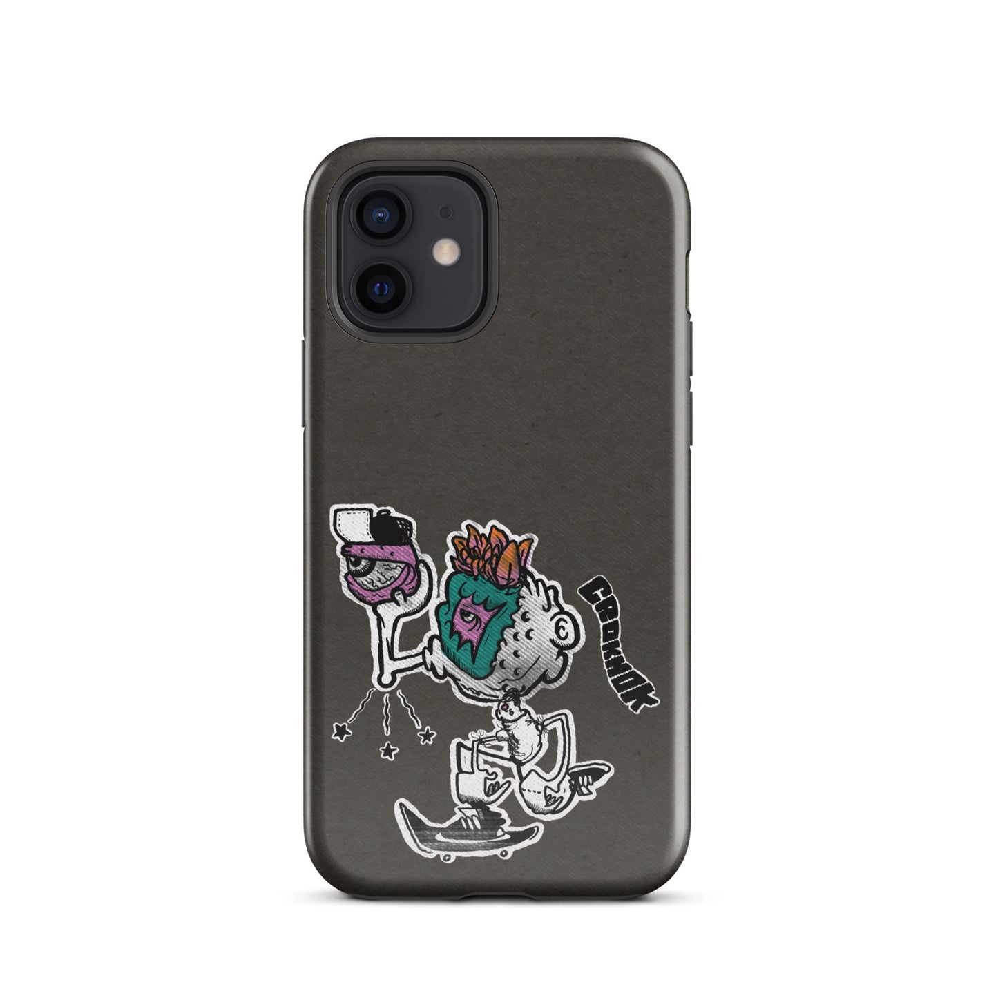 iPhone case - Skateboarding AS0025 grey