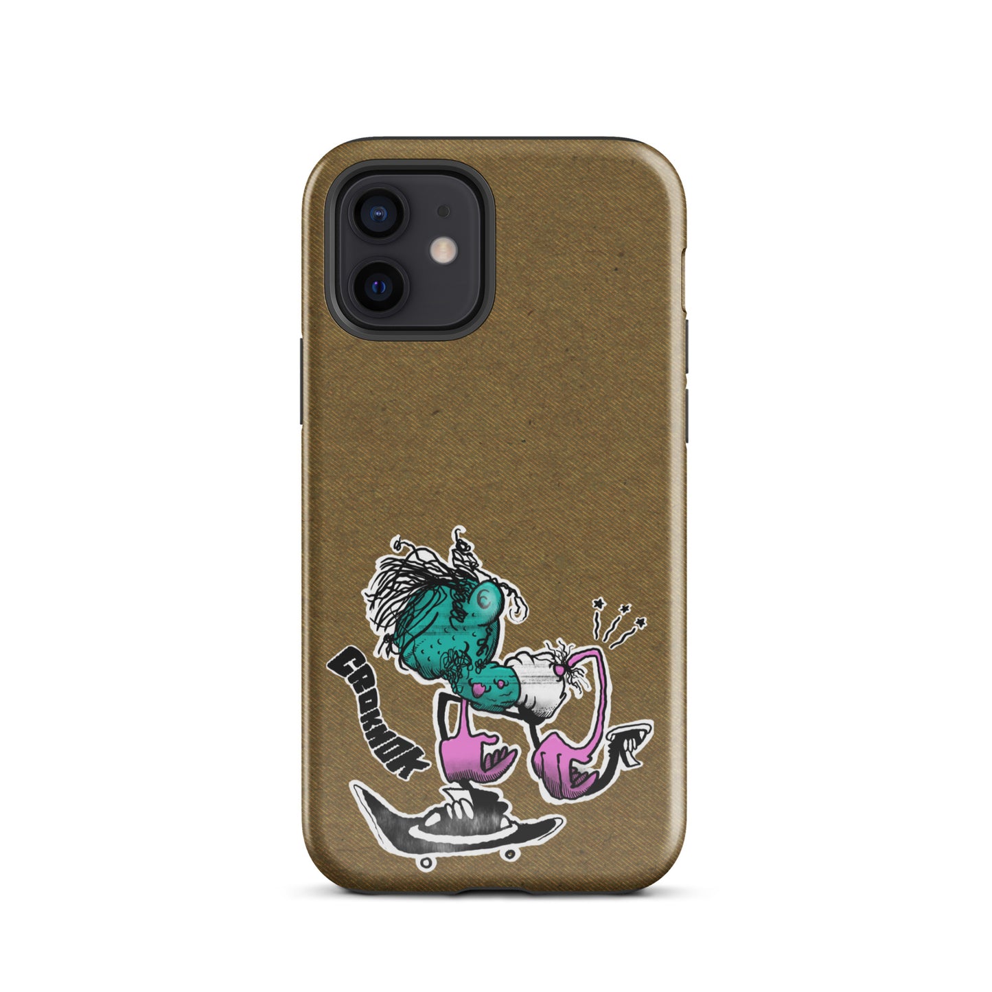 iPhone case - Skateboarding AS0028 Brown