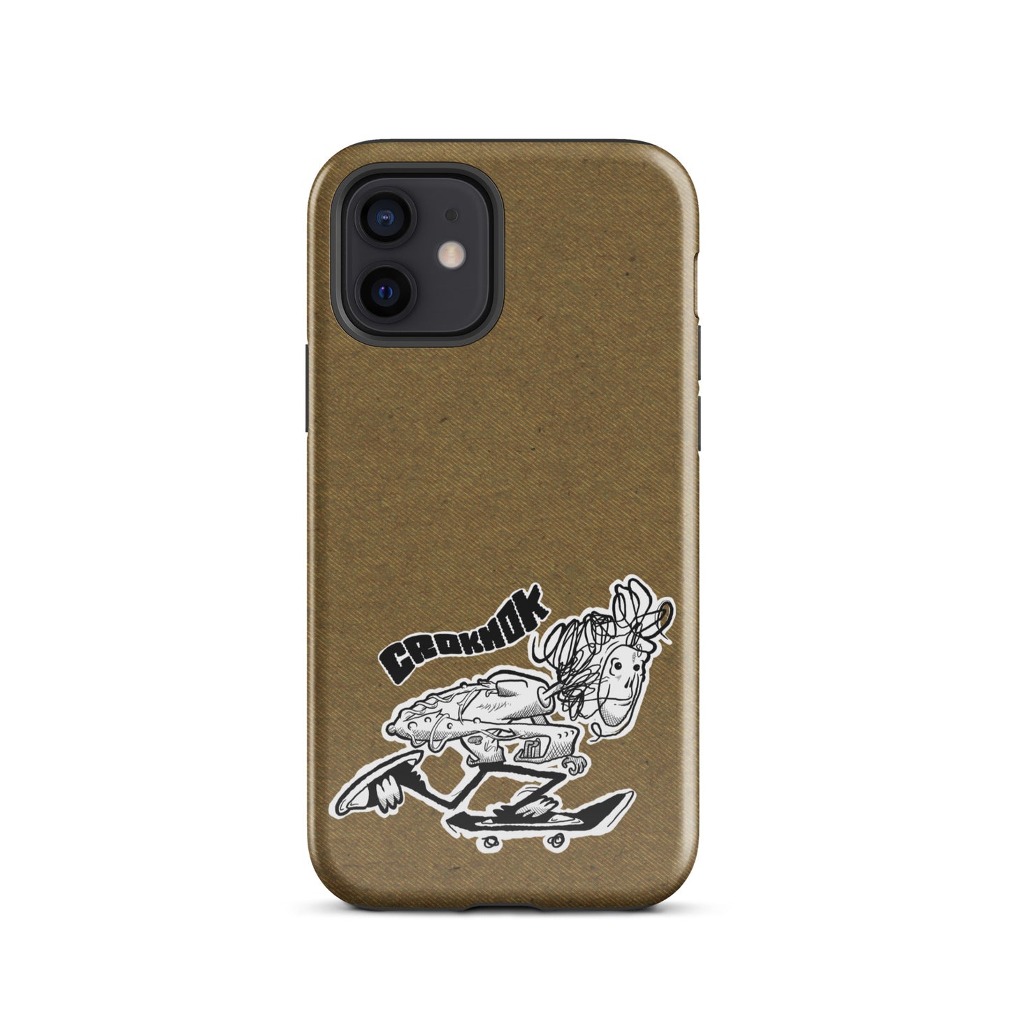 iPhone case - Skateboarding AS0039 Brown