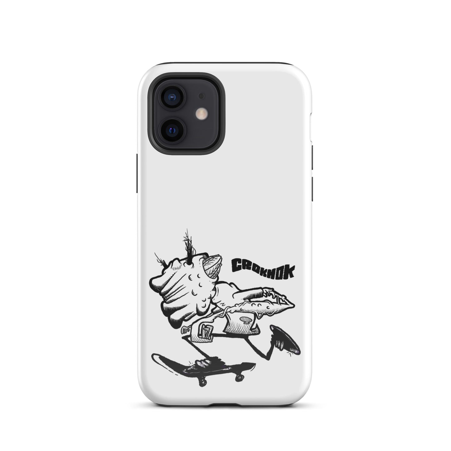 iPhone case - Skateboarding AS0036 White