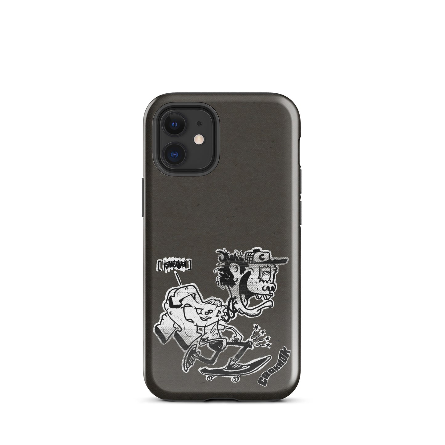 iPhone case - Skateboarding AS0017 Grey