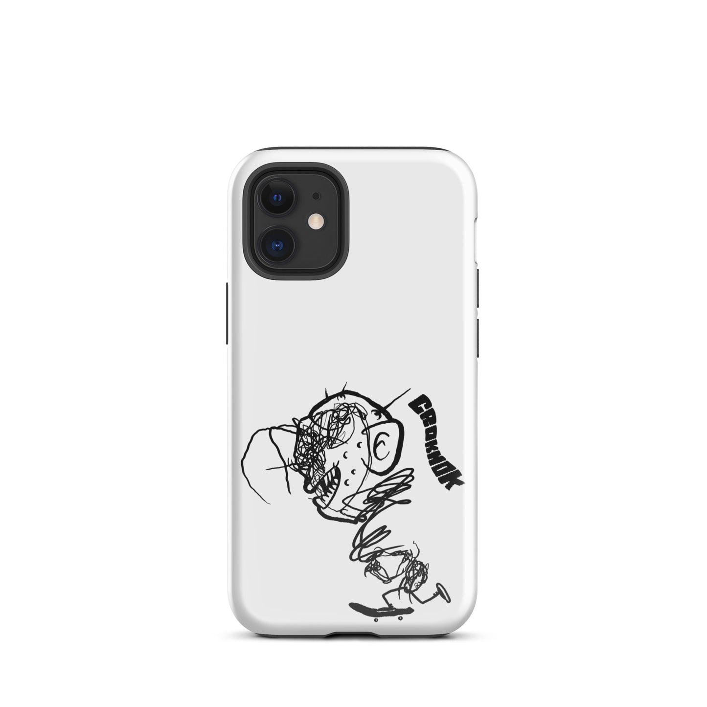 iPhone case - Skateboarding AS0021 White