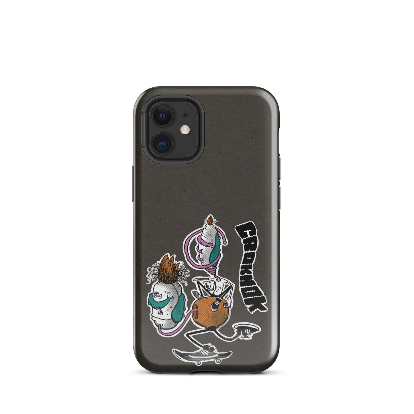 iPhone case - Skateboarding AS0025 Grey