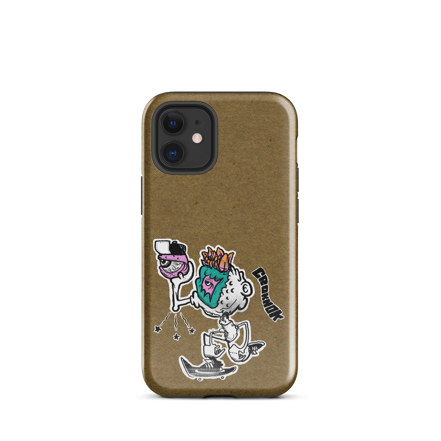 iPhone case - Skateboarding AS0025 Brown