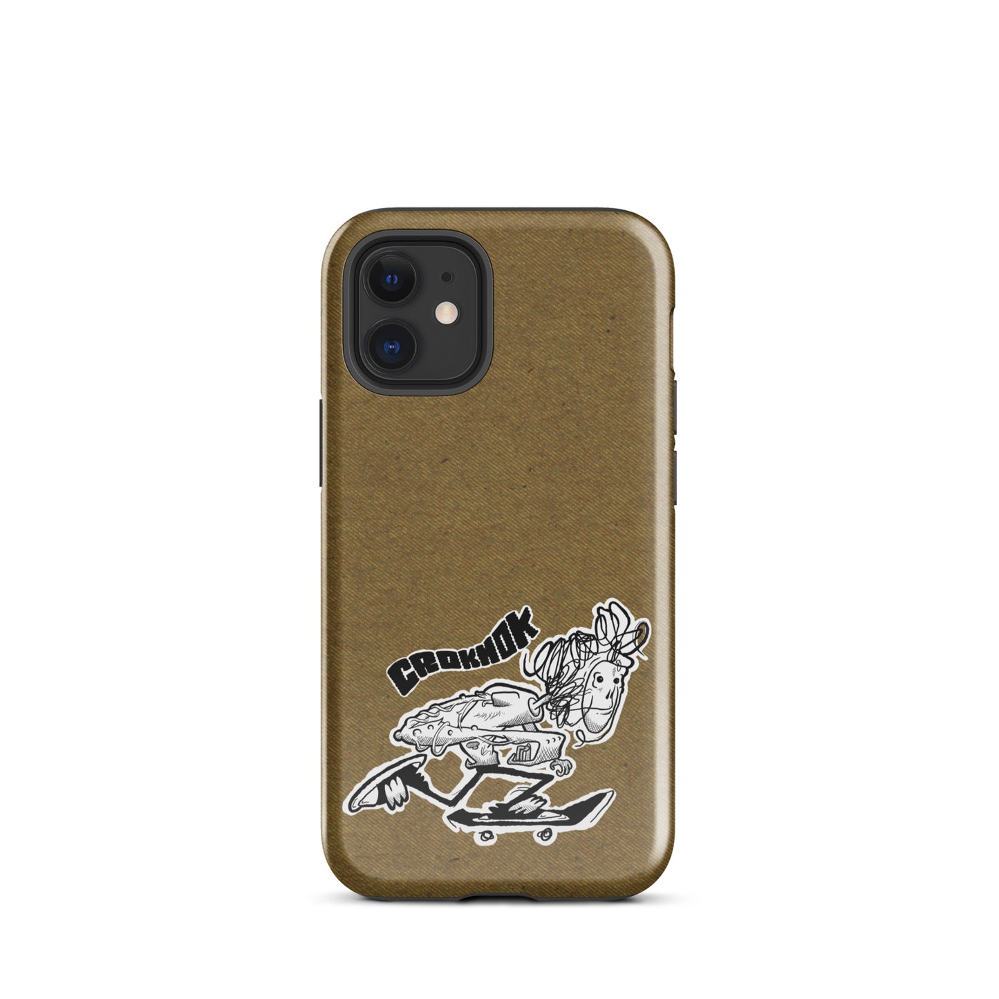 iPhone case - Skateboarding AS0039 Brown