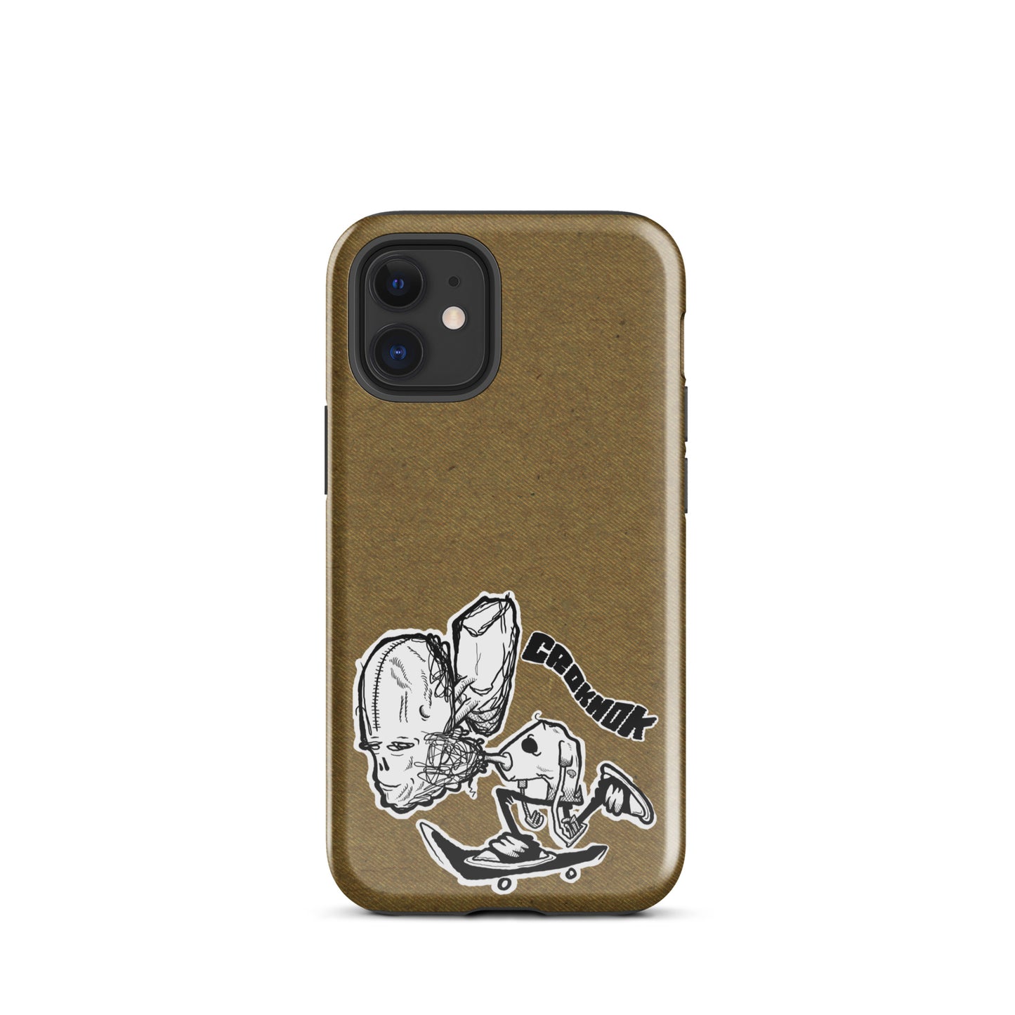 iPhone case - Skateboarding AS0037 Brown
