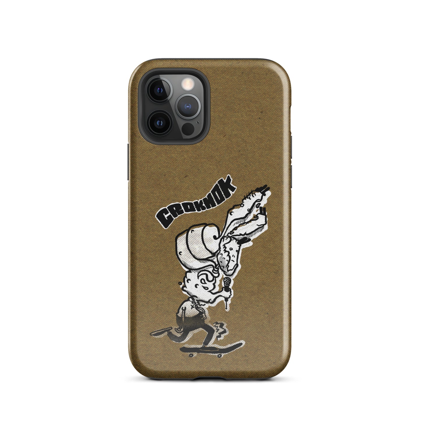 iPhone case - Skateboarding AS0012 Brown