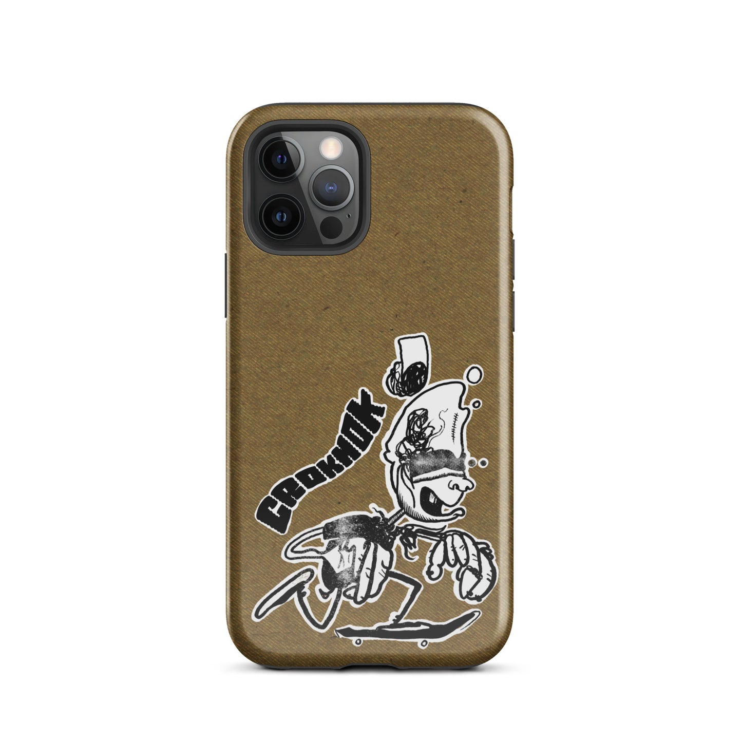 iPhone case - Skateboarding AS0016 Brown
