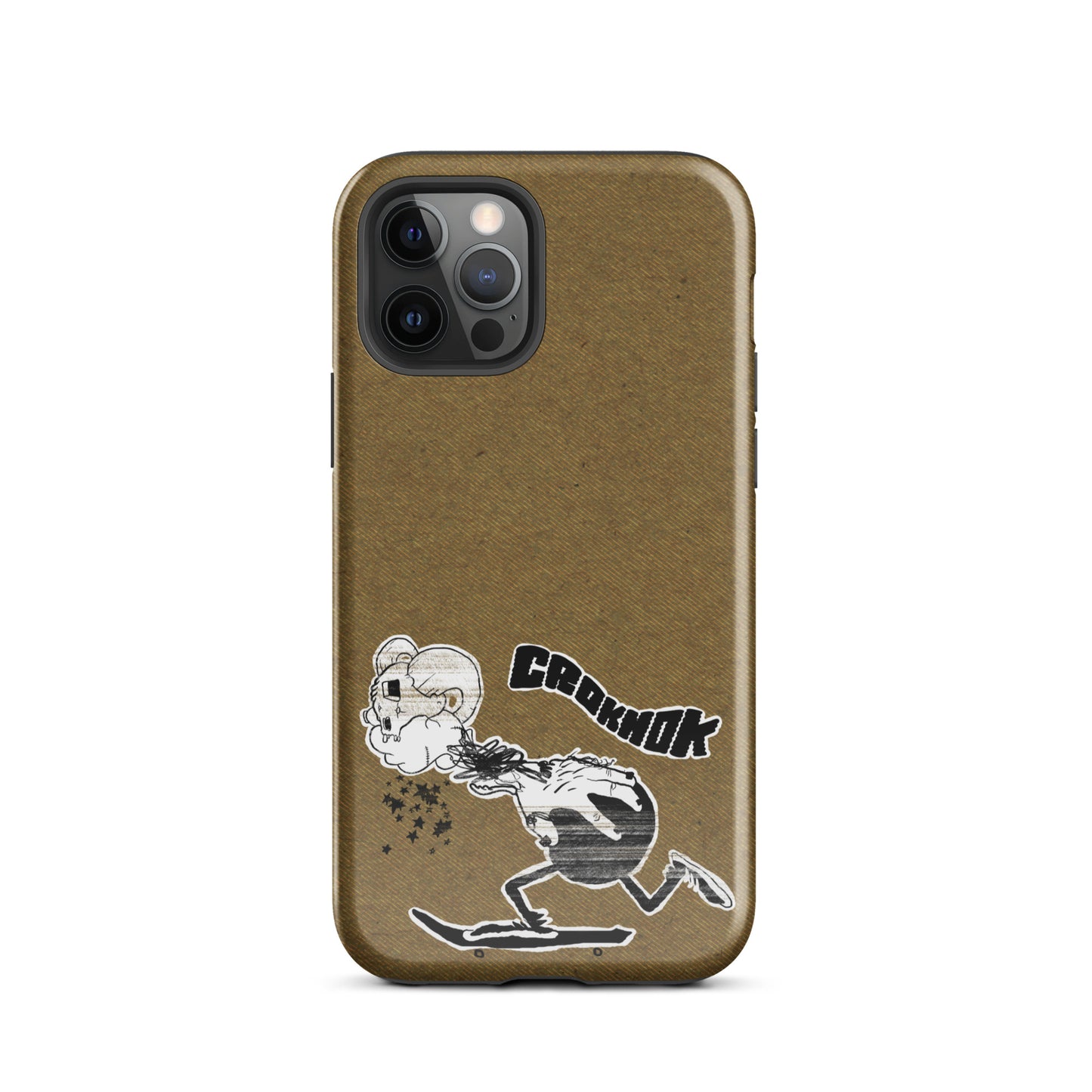 iPhone case - Skateboarding AS0015 Brown