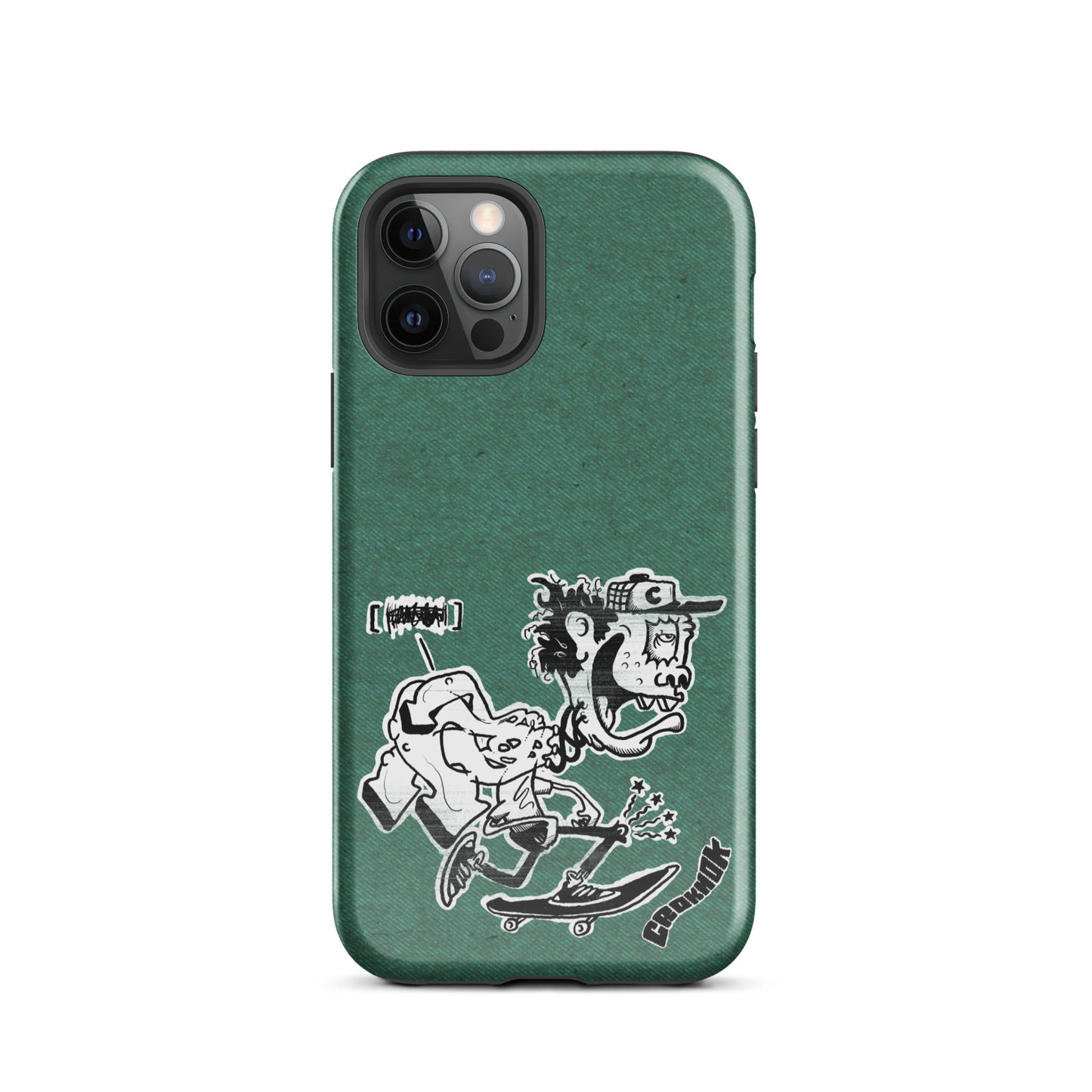 iPhone case - Skateboarding AS0017 Green