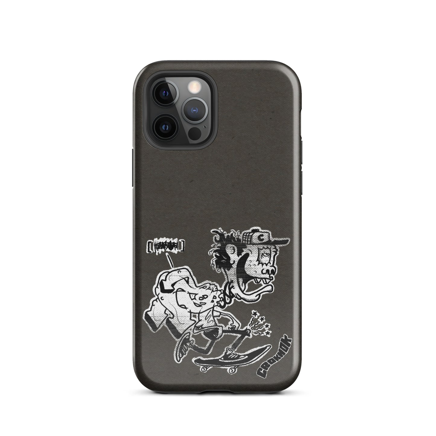iPhone case - Skateboarding AS0017 Grey