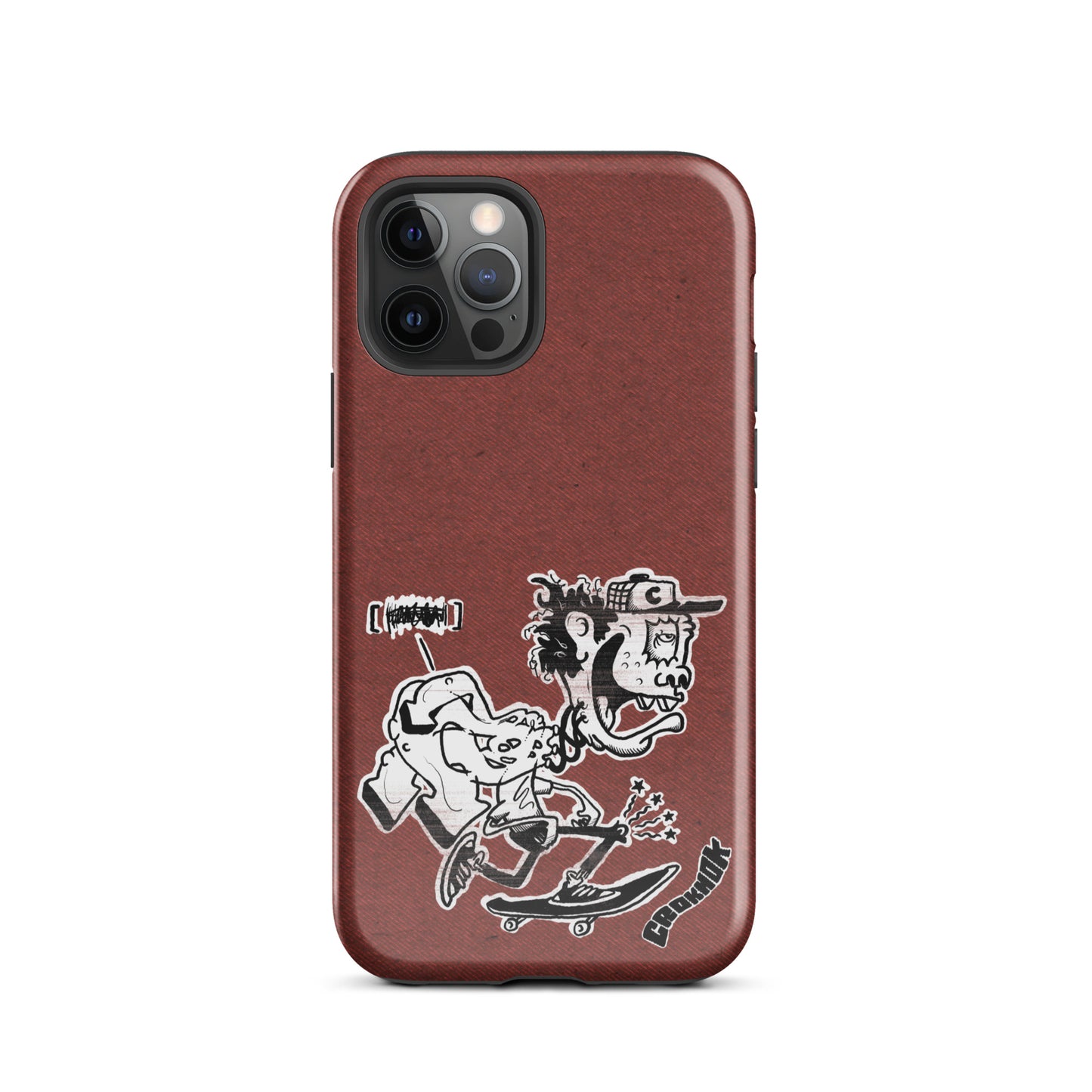 iPhone case - Skateboarding AS0017 Red