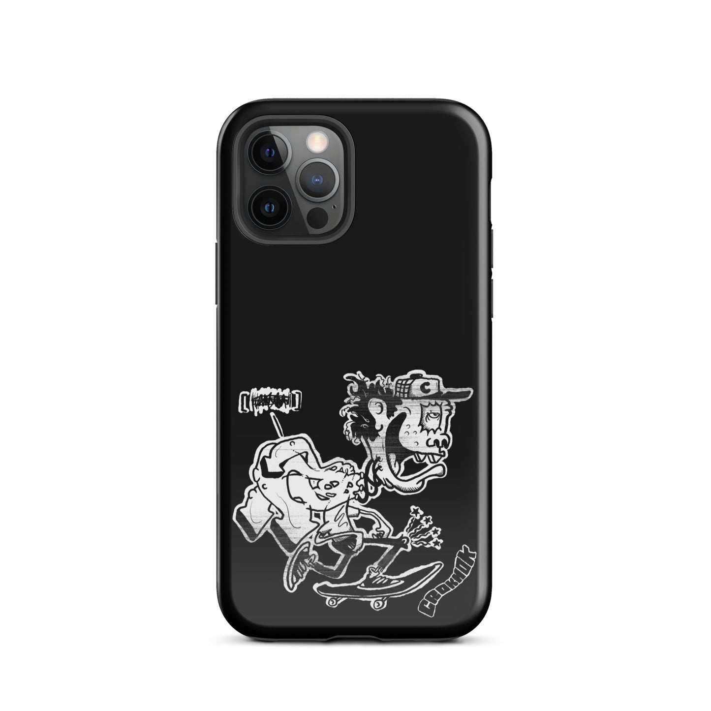 iPhone case - Skateboarding AS0017 Black