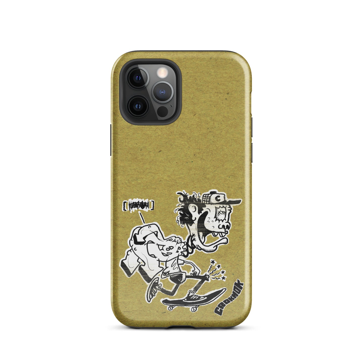 iPhone case - Skateboarding AS0017 Yellow
